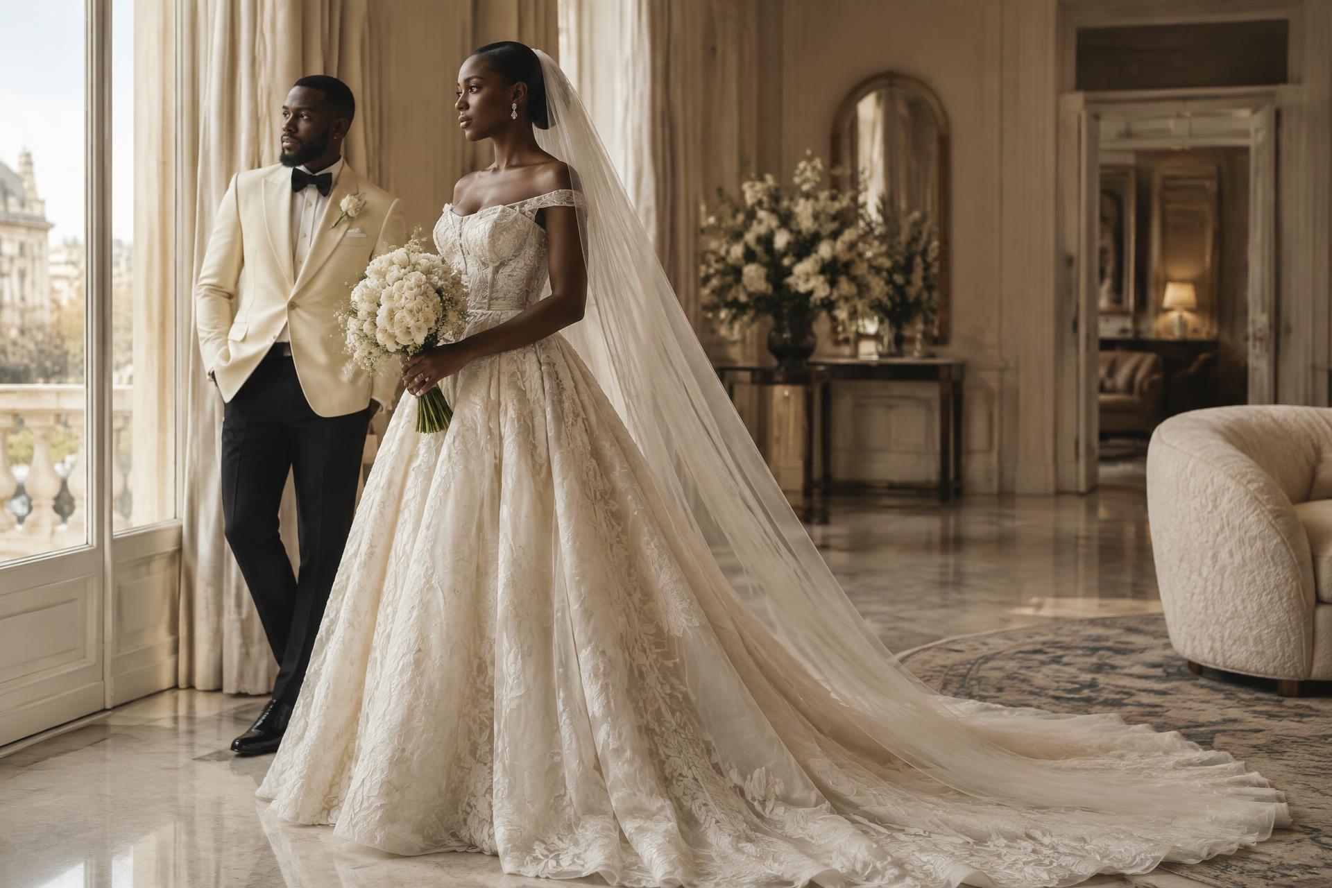 Mariage congolais élégant